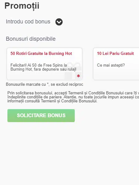 bonus fara depunere stanleybet solicitare