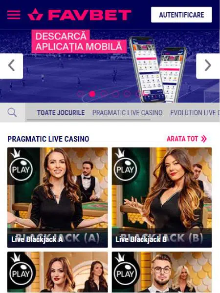 favbet live casino ghid