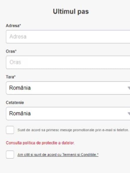 inregistrare stanleybet pasi