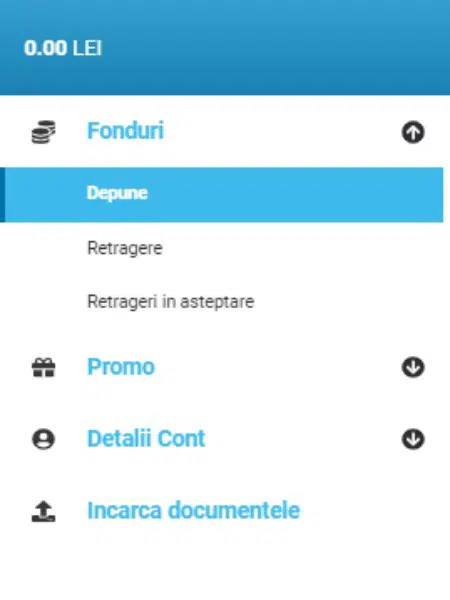 game world depunere fonduri