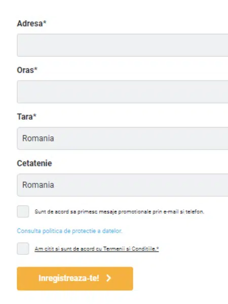 inregistrare game world pasi