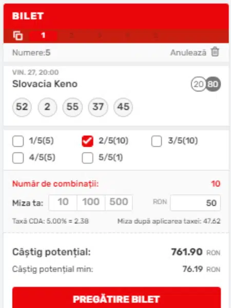 superbet slovacia keno