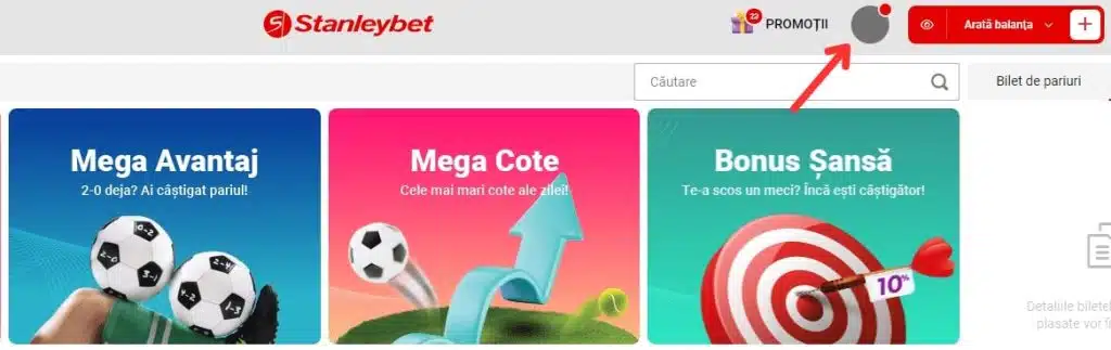 verificare cont stanleybet