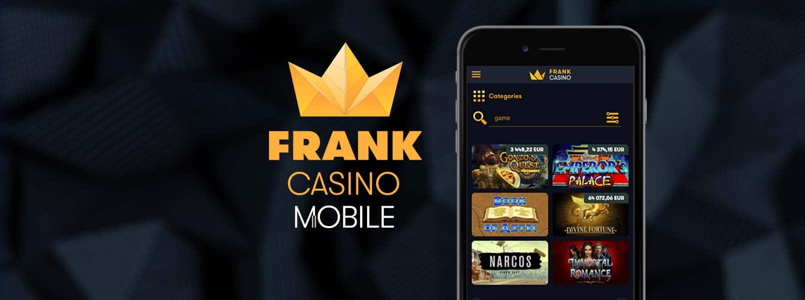 frank casino mobile