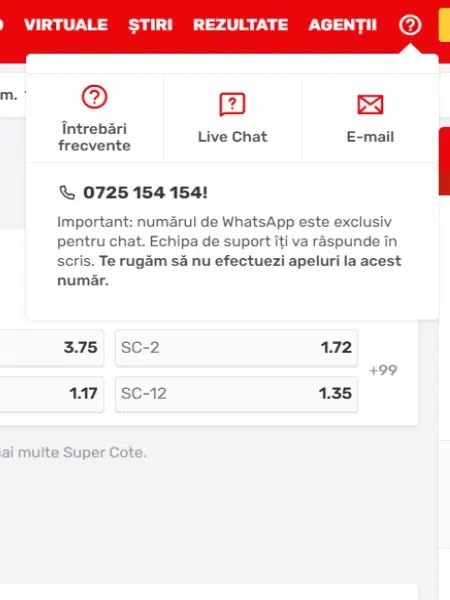 contact superbet faq