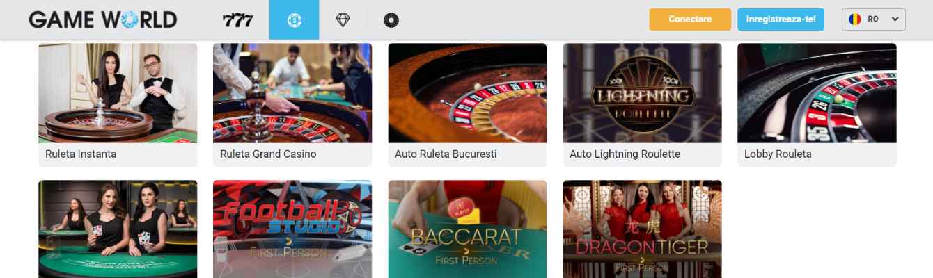 casino game world romania