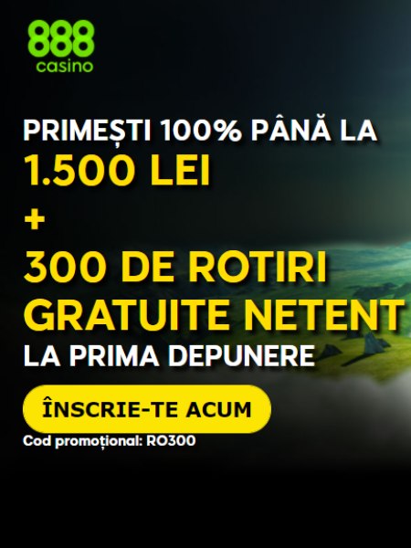 bonus bun venit 888 oferta