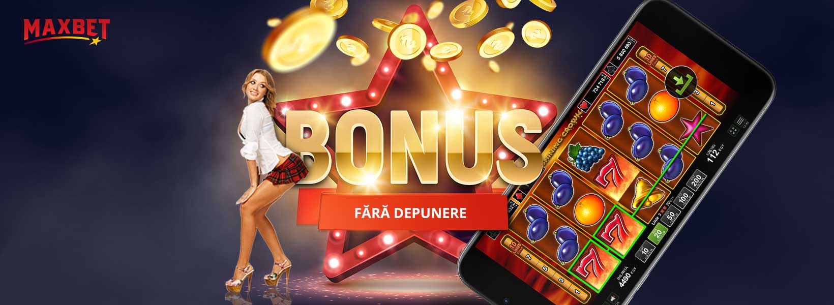 Maxbet Bonus Fără Depunere 2024 50 Rotiri Gratuite