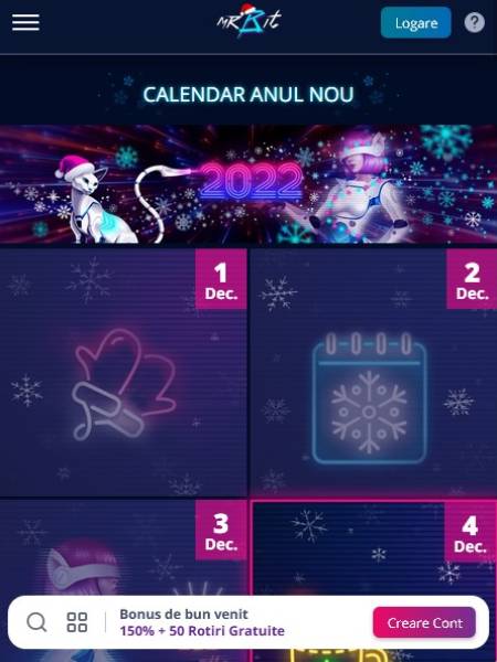 calendar anul nou mr bit bonus