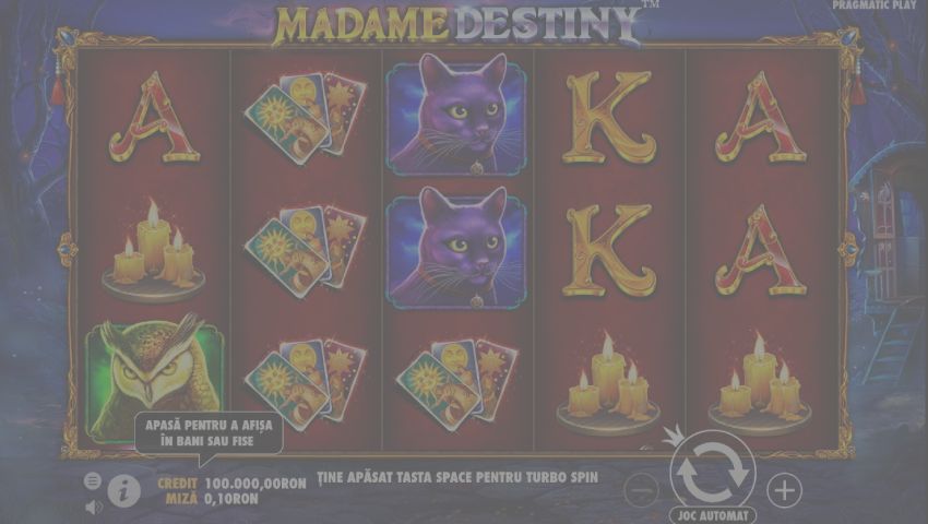 banner madame destiny online