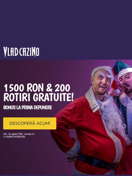 bonus vladcazino 1500 ron