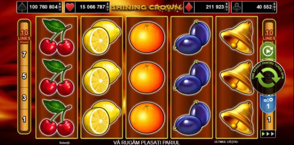 shining crown gratis