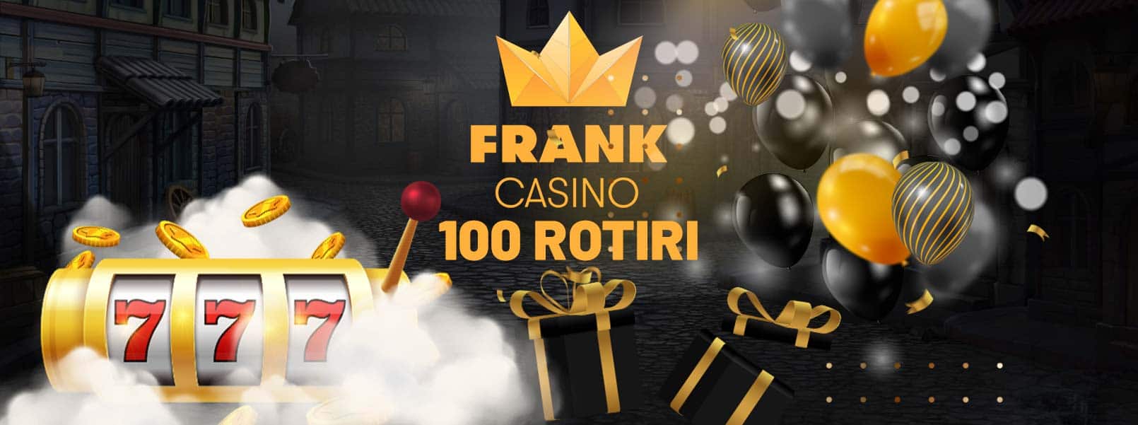 frank casino 100 rotiri