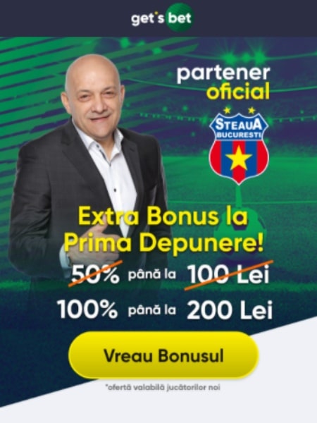 promotie gets bet cu depunere sport 100
