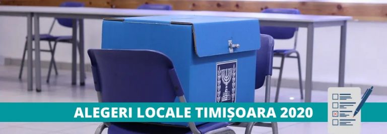 alegeri timisoara 2020 banner