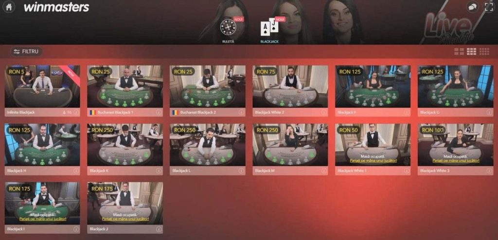 blackjack casino live winmasters online