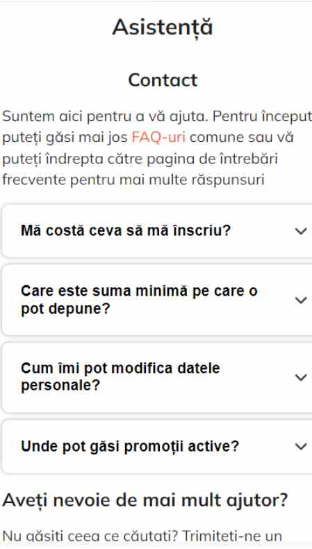 contact luck casino faq
