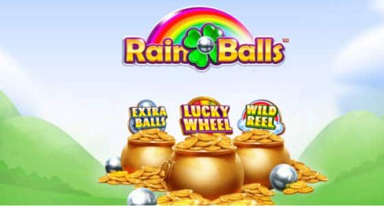 rain balls gratis banner