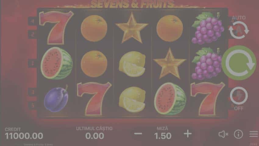 sevens and fruits gratis pacanele