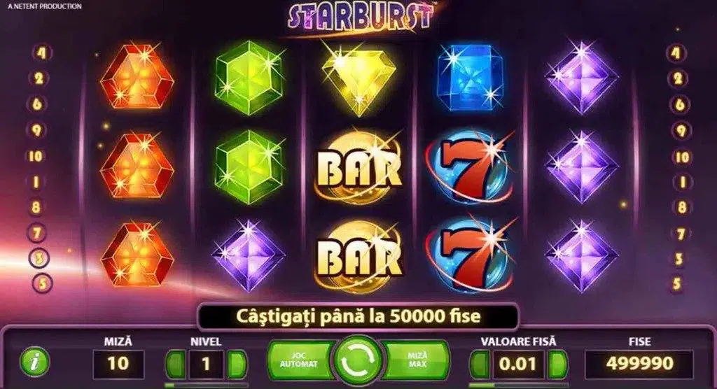 netbet sloturi starburst jocuri