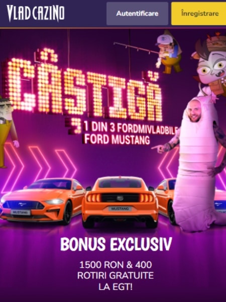 bonus vlad cazino bun venit 2022
