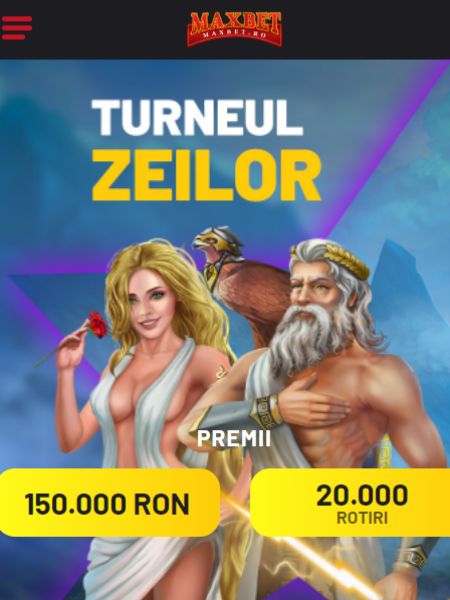 maxbet turneul zeilor promotie