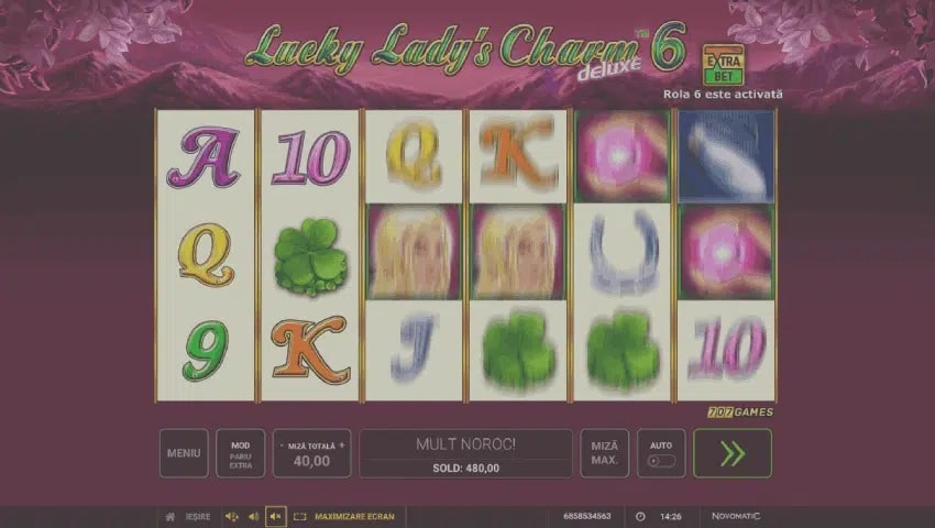lucky lady charm deluxe gratis ecran joc