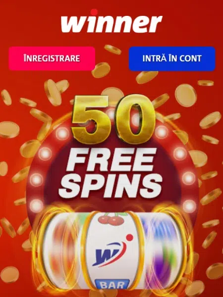winner 50 rotiri gratuite promotie