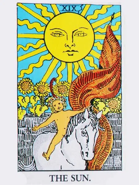 soarele carti de tarot