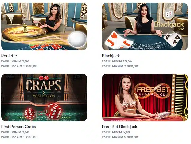 publicwin casino jocuri cu dealeri live