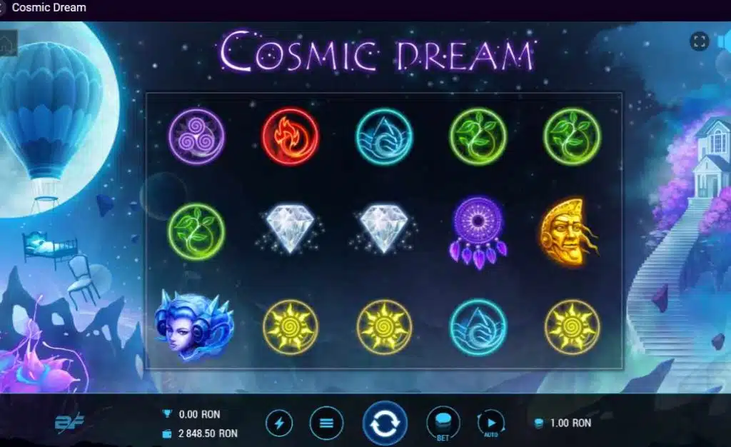 sloturi player cosmic dream
