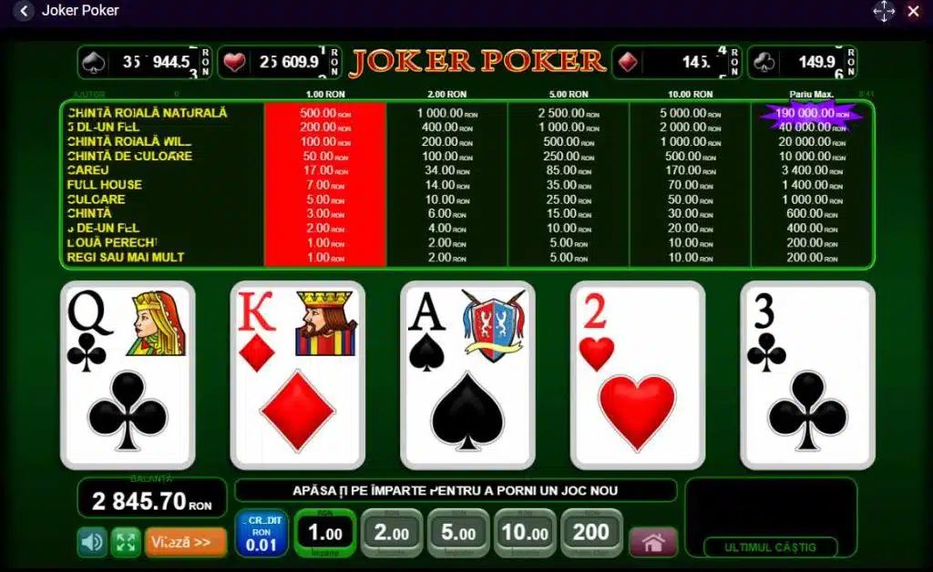 joker poker player