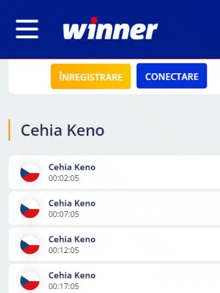 winner cehia keno loto