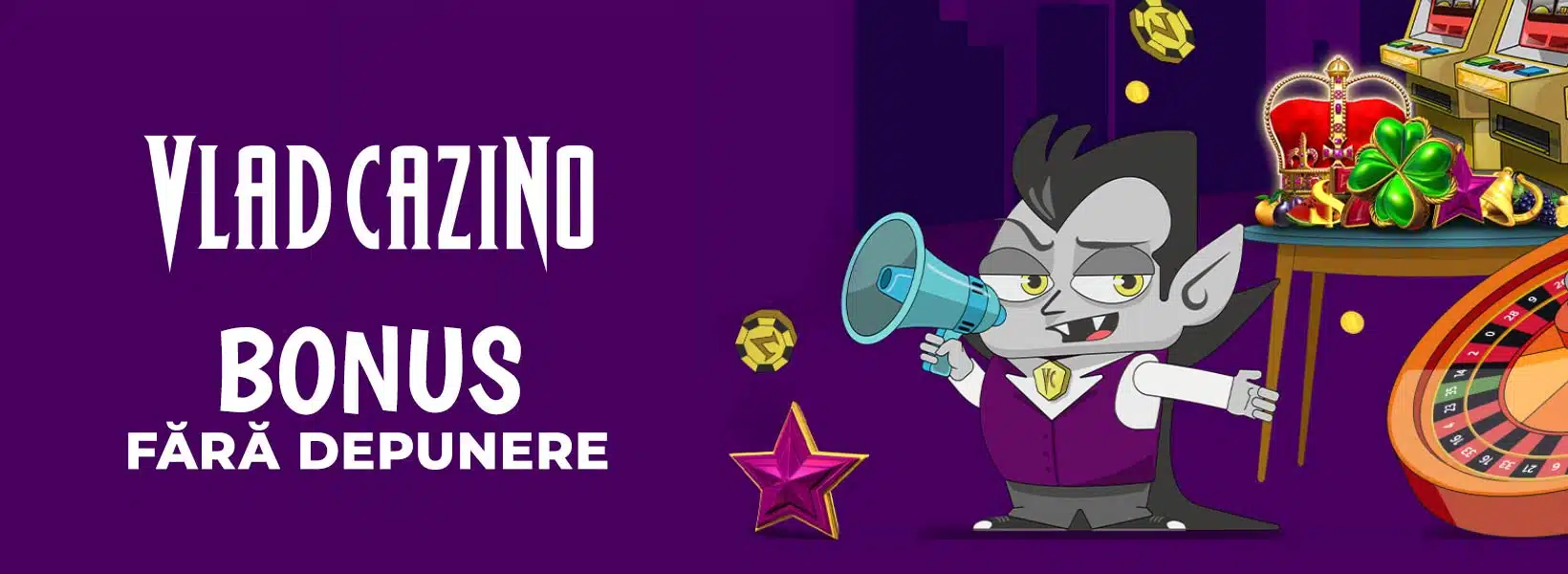 banner vlad cazino bonus fara depunere oferta