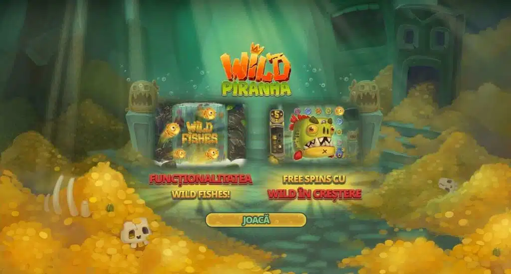 don casino wild piranha ecran initial