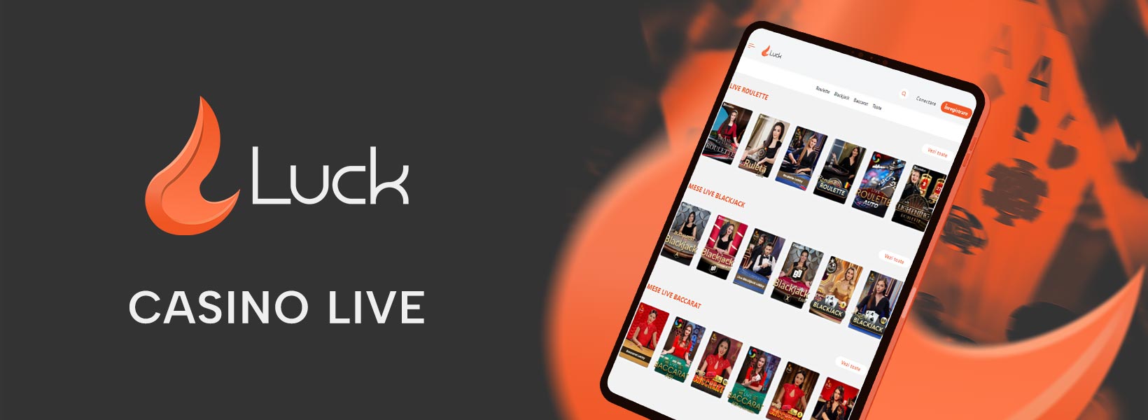 jocuri live casino luck