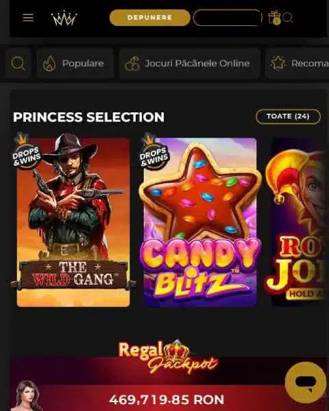 princess casino jocuri selectie