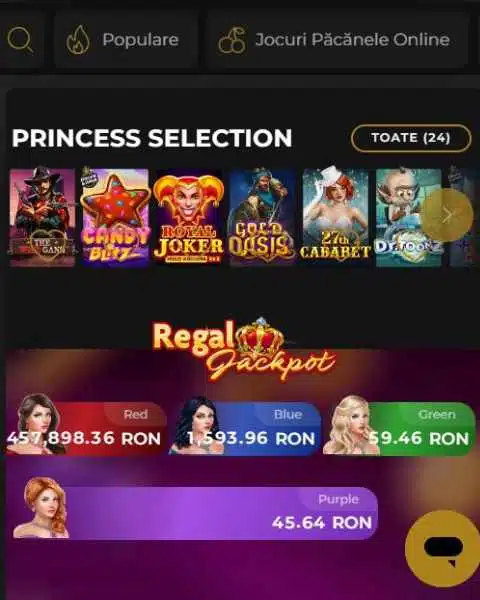 princess casino sloturi selectie