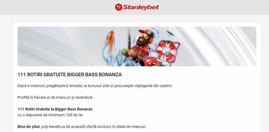 promotii stanleybet zilnice