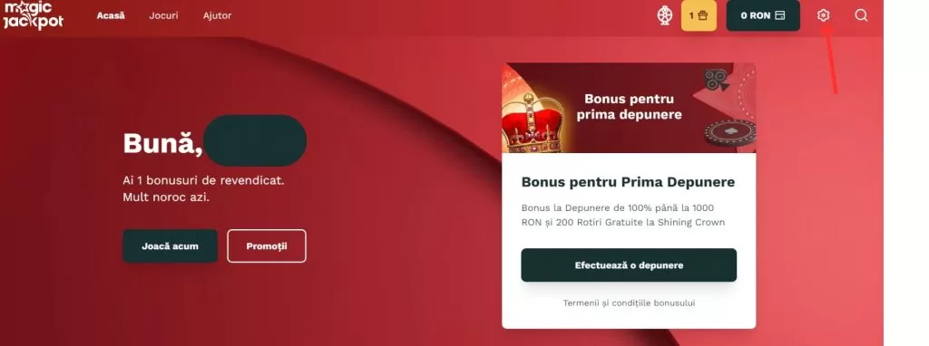 verificare cont magic jackpot