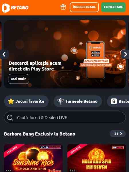 betano casino main page