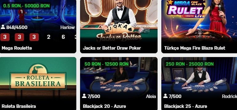 jocuri winner casino live
