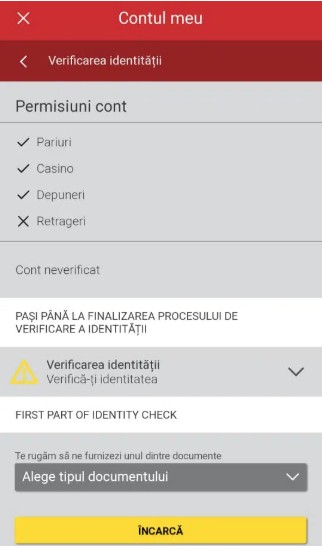 verificare cont casa pariurilor