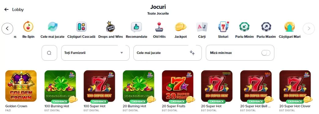 publicwin furnizori de jocuri casino