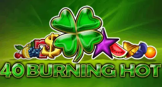 40 burning hot logo