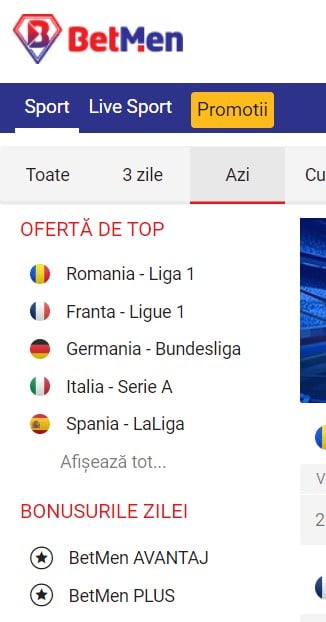 betmen pariuri sportive