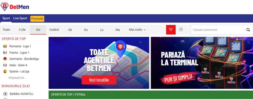 betmen pariuri sportive