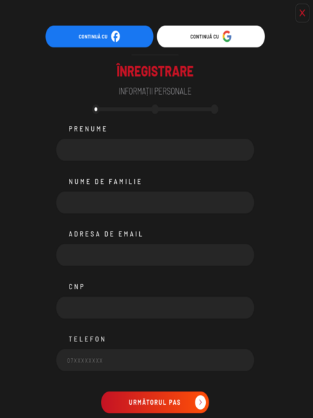 Maxbet Casino inregistrare