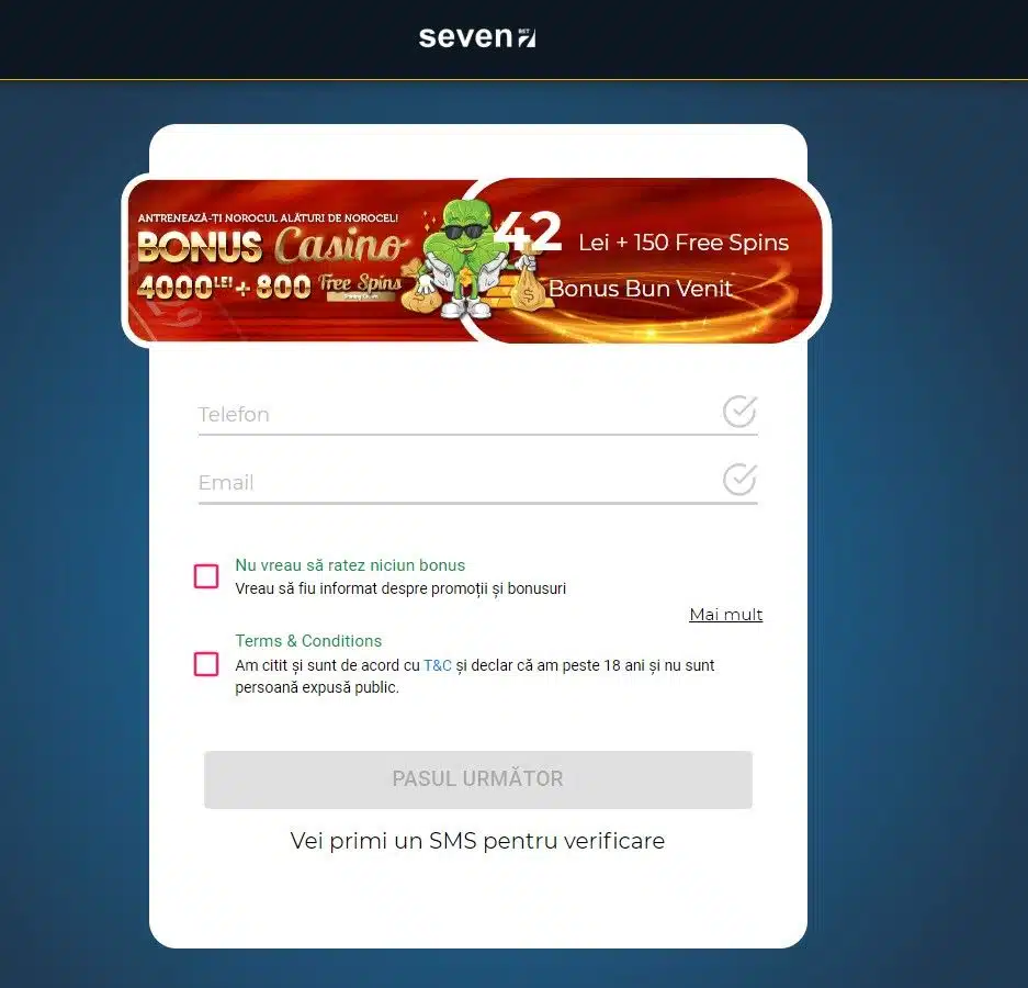 cod bonus seven casino