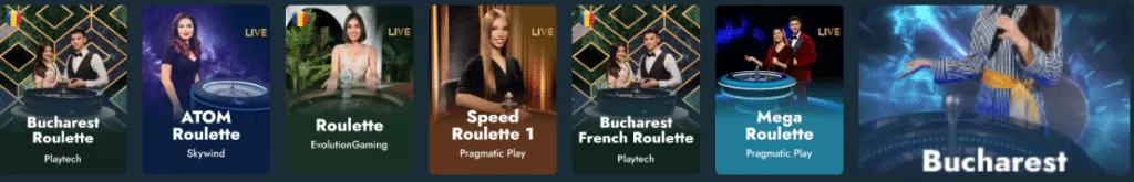 ruletă live pariuriplus